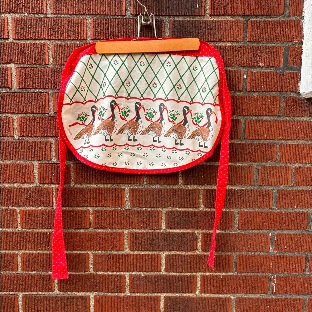 Holiday goose apron - Picture 2 of 4